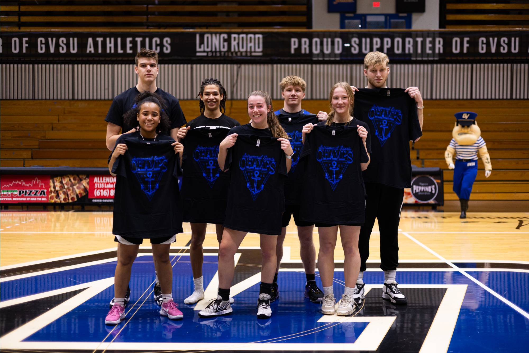 Intramural Sports Coed Basketball Champions